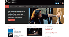 Desktop Screenshot of gregoryadamson.com